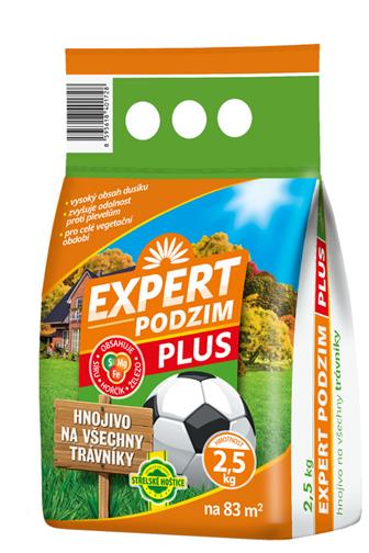 Expert podzimní hnojivo plus 2.5 kg 