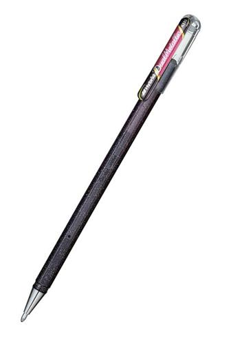 Pentel Dual Metallic K110 Black-metallic Red gelové pero