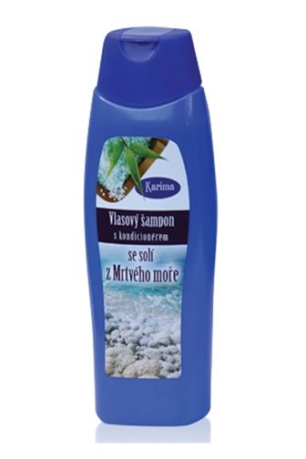 Karima vlasový šampon s kondicionérem se solí z Mrtvého moře 280 ml 