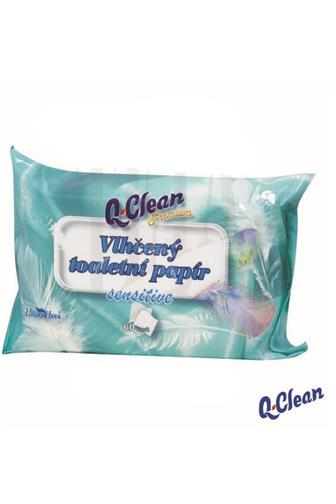 Q-Soft Deluxe vlhčený toaletní papír svěží 60 ks