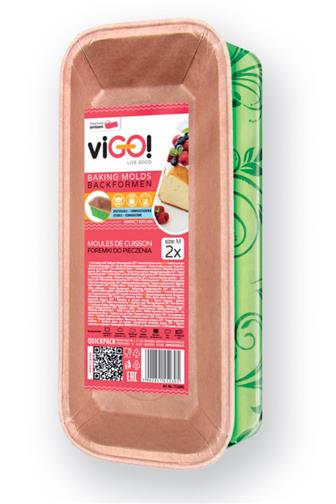 Vigo bio forma na pečení papírová vel.M 2 ks