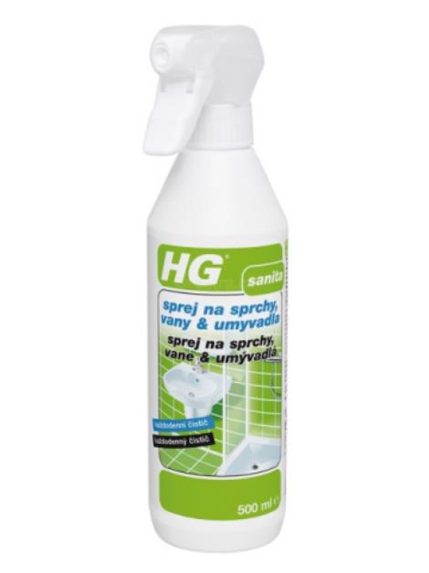 HG Sprej na sprchy a umyvadla 0,5l