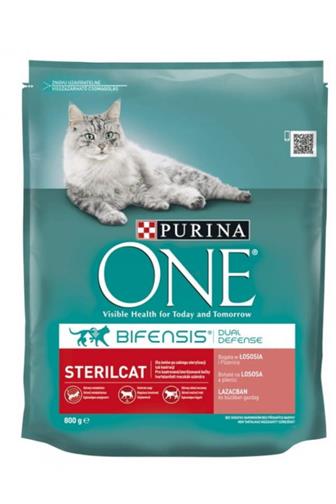 Purina One Sterilcat losos 800 g