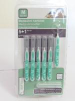 Softdent mezizubní kartáček M 0.6 mm rovný 6 ks
