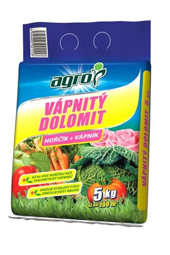 Agro Vápnitý dolomit 5 kg