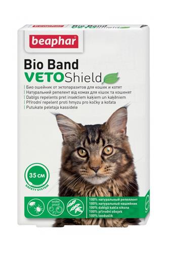 Bio Band obojek s přírodním olejem pro kočky 35 cm