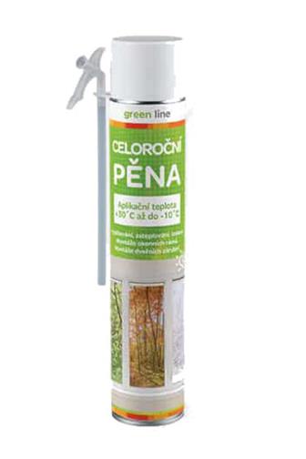 Den Braven Green Line PU pěna celoroční -10st trubičková 750ml