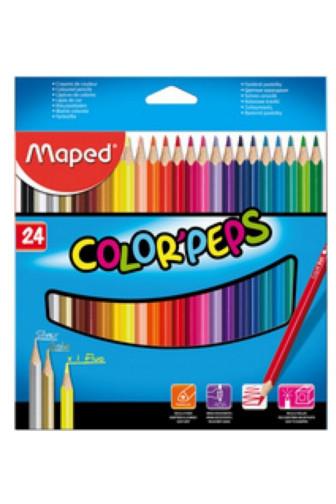 Maped Pastelky trojhranné 24ks