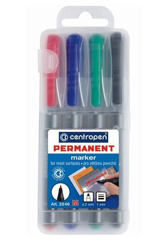 Centropen Permanent 2846 sada 4ks