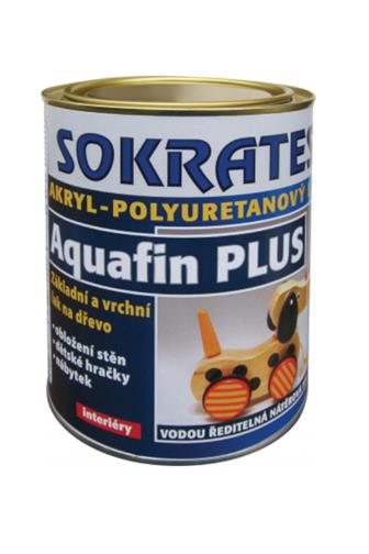 Sokrates Aquafin Plus polomat základní a vrchní lak na dřevo do interiéru 600 g