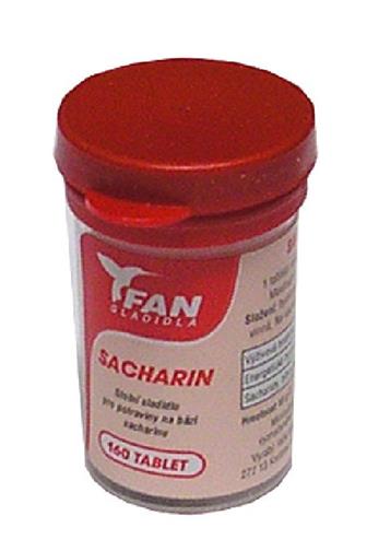 Fan sladidla Sacharin 160 tablet 10 g