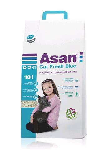 Asan Cat Fresh Blue stelivo 10 l