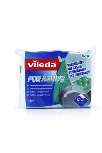 Vileda Pur Active houbička na teflon 2 ks
