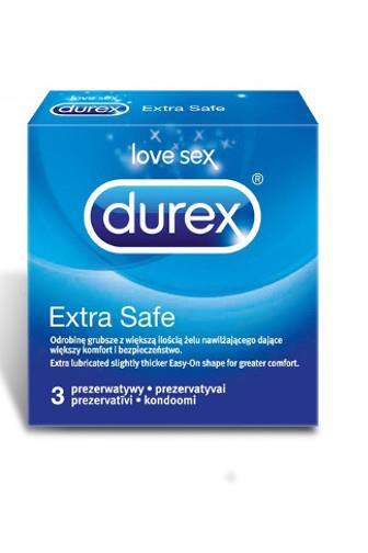 Durex Extra Safe kondomy 3 ks