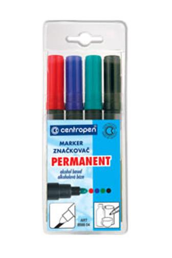 Centropen permanent 8566 sada 4ks