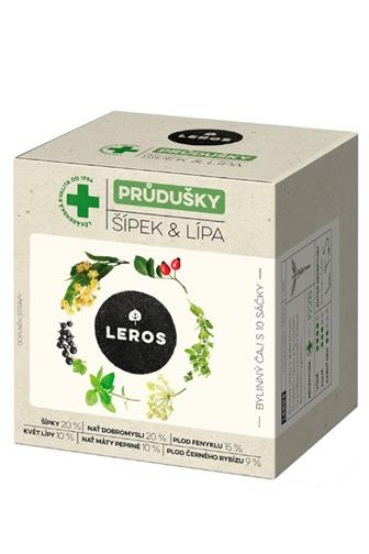 Leros bylinný čaj Průdušky s vit.C 10x1,5g