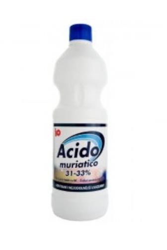 io Acido Muriatico wc čistič 31-33% kysel.chlor. 1 l