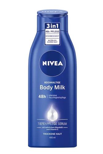 Nivea tělové mléko vyživující suchá pleť 400 ml