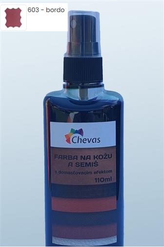 Chevas Barva na kůži a semiš 603 bordo 110 ml
