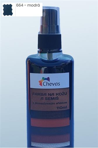 Chevas Barva na kůži a semiš 664 modrá 110 ml