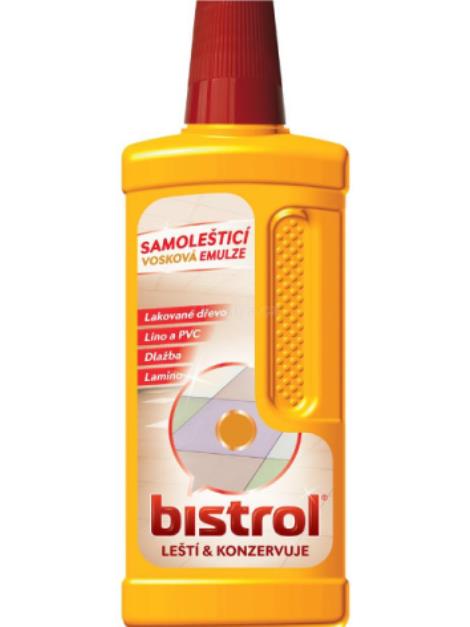 Bistrol Leští & Konzervuje vosková emulze 500 ml