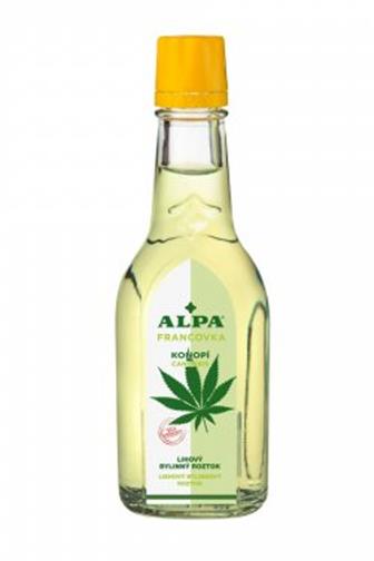 Alpa Francovka konopí lihový bylinný roztok 160 ml