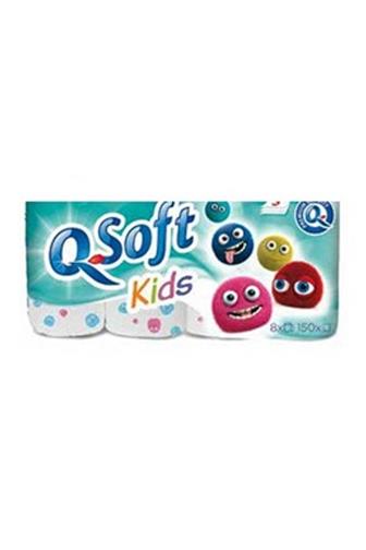 Q-Soft Kids 3 vrstvý toaletní papír 8 ks