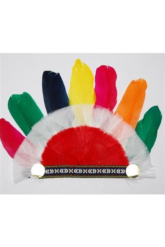 Indiánská čelenka náčelnická