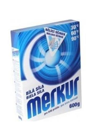Merkur bílá síla prací prášek 600 g