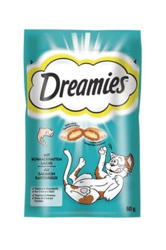 Dreamies polštářky s lososem 60 g