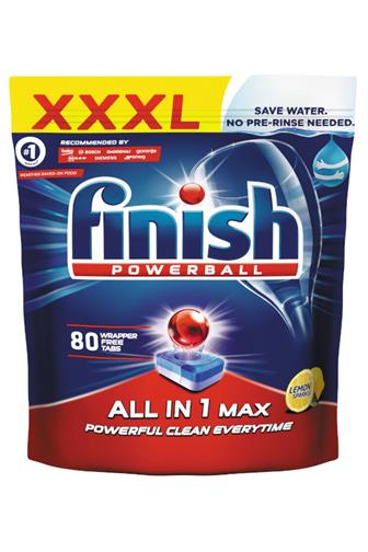 Finish Powerball Power All-in-1 lemon tablety 80 ks