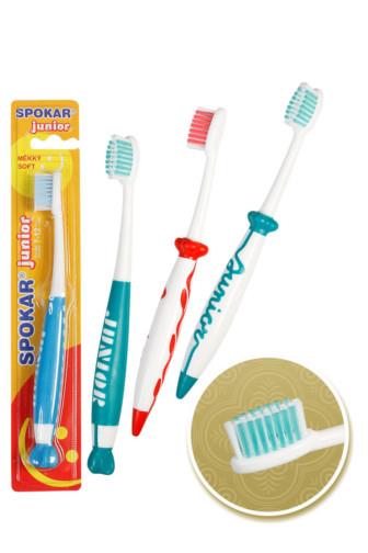 Spokar junior měkký 3433 dětský zubní kartáček