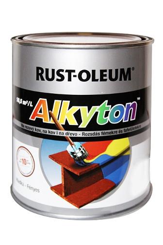 Alkyton hladký lesklý RAL 7005 tmavě šedá 0,75 l