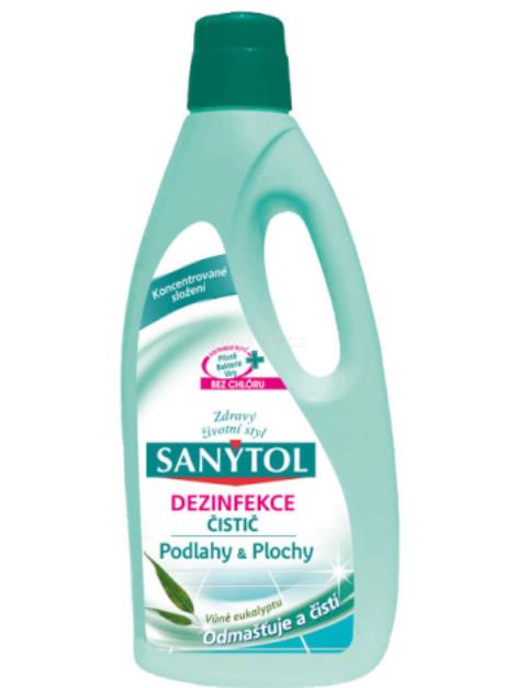Sanytol Dezinfekce čistič podlahy & plochy eukalypt 1l