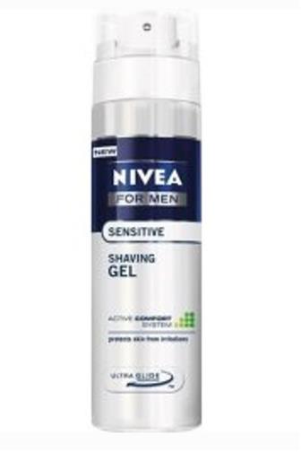 Nivea For Men Sensitive gel na holení 200 ml