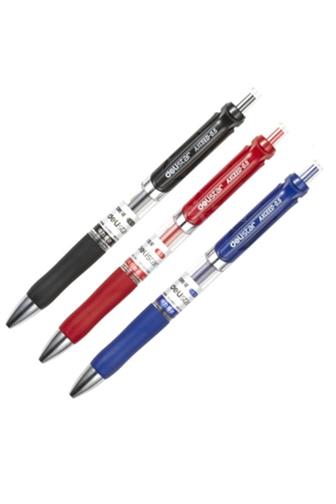 Gelové pero Delistar modré/černé/červené 0.5mm