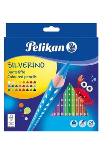 Pastelky Silverino 24 ks
