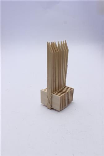 Dřevěné jmenovky  3.5x6x15cm 10 ks