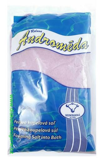 Androméda pěnivá koupelová sůl Máta 1 kg
