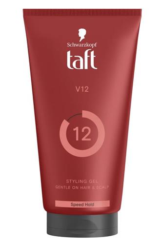 Taft Men Styling gel V12 speed hold (12) 150ml