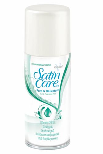 Gillette Satin Care gel Pure & Delicate 75 ml