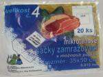 Sáčky zamražovací vel.4 TR 35x52cm 20 ks
