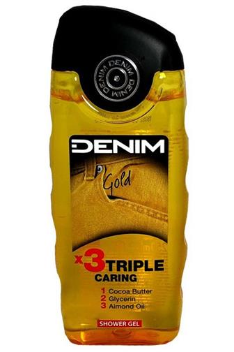 Denim Gold sprchový gel 3v1 Triple Caring 250 ml