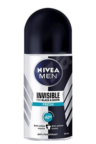 Nivea Men roll-on Black & White invisible fresh antiperspirant 72h 50 ml