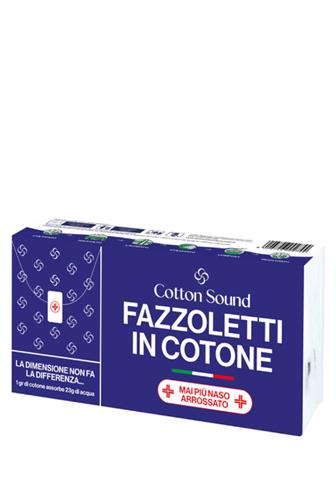 Kapesníčky Cotton Sound hypoalerg.se stříbrem 6 x 8 ks