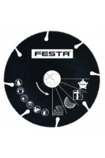Festa Kotouč řezný multifunční karbidový 230 x 1,08 x 22.2 mm