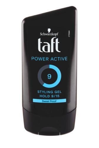 Taft Men Styling gel Power Active hold (9) 150 ml