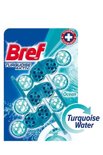Bref Color Aktiv Turquoise water Ocean WC blok 3 x 50 g