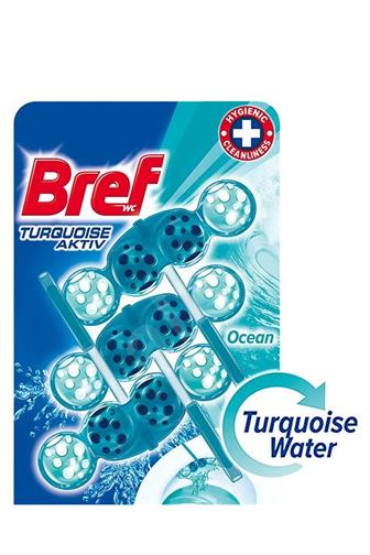 Bref Color Aktiv Turquoise water Ocean WC blok 3 x 50 g