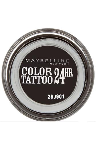Maybelline Color Tattoo 24hr oční stíny 60 Timeless Black 4 g